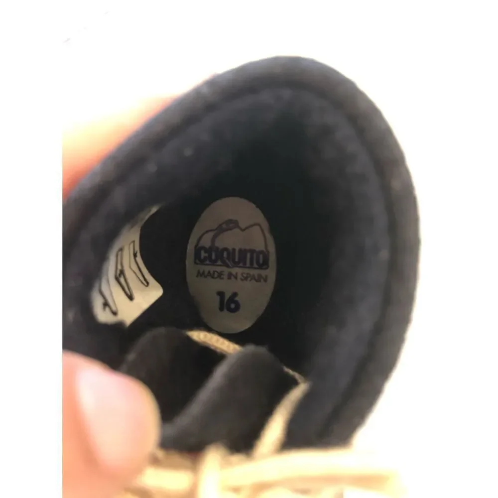 Cuquito Navy Suede Lace Up Baby Shoes, size 2, 3-6 months - Picture 6 of 6